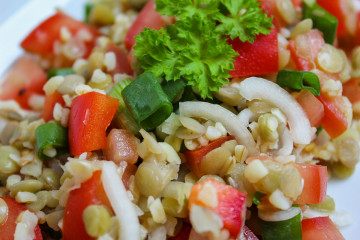 Linsen Bulgur Salat