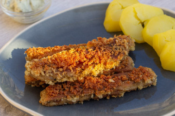 Vegane Fischstäbchen - Seitan Sticks